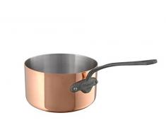 Unbekannt Mauviel 645016 M150C Stielkasserolle, 16 cm, Kupfer