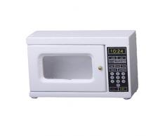 perfeclan Miniatur Mikrowellengerät Mikrowellenherd für 1: 12 Puppenhaus Küche Dekoration