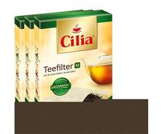CILIA® Teefilter 100Stk. Grösse M mit/ohne Halter verwendbar ( 3er Pack )