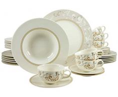 CreaTable 16665, Serie Palacio, Geschirrset Kombiservice 30 teilig
