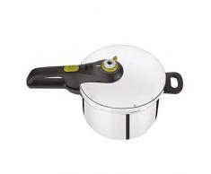 Tefal P2530737 Schnellkochtopf, Secure 5 Neo Induktion, 5 Ebenen Sicherheit, 6 Liter, silber