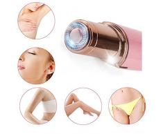 Damen-Epilierer, wasserdicht, tragbar, zur Haarentfernung, Rosa