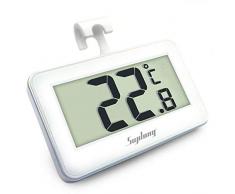 Aigumi, Kühlschrank-Thermometer, digital, wasserdicht, Gefrierschrank-Thermometer, mit leicht zu lesendem LCD-Display