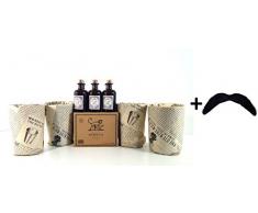 Monkey 47 Set - 6x Monkey 47 Gin 5cl (47% Vol) + 4x The Becher Keramikbecher