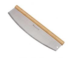 Monolith Pizza Cutter Pizza Schneider Edelstahl Bambusgriff