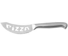 NIROSTA Pizzamesser, 21 cm Saphir, hochwertiges Küchenmesser aus Edelstahl, robustes Messer mit außergewöhnlichem Design, formschönes Küchenutensil für zu Hause, Klingenlänge: 10 cm