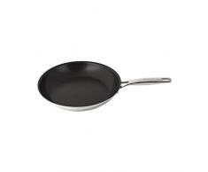 Arcos 711400 Antihaft-Pfanne, Acier_inoxydable, Silber, 28 mm