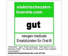 newgen medicals 8x Ersatzbürsten passend für viele Oral-B®**-Elektrozahnbürsten***
