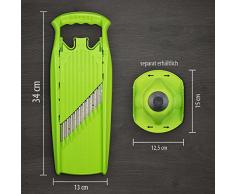 Börner Gemüseschneider Welle-Waffel PowerLine - BPA frei Wellenschneider Waffelschneider Gemüseschneider Gemüsehobel