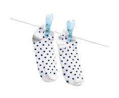 Relaxdays Wäscheleine ausziehbar mit automatischem Rollsystem und Aufrollautomatik für den Balkon oder Garten mit 1 Leine und einer gesamten Trockenlänge von 12 m aus Kunststoff mit Metallarm, weiß