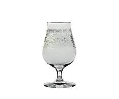 CRISTALICA Whiskyglas Malt Tasting Likörkelch Aperitif Panto 90ml Kristallglas Floral