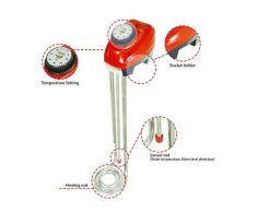 Immersion heater, Länge 57cm 3000 W Wärmer für Wasser, Eimer-Wasser-Tauchrohrheizkörper, einstellbarer Thermostat