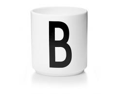 Design Letters - Becher - Buchstabentasse - Buchstabe: B - Porzellan - Arne Jacobsen