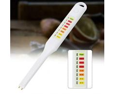 Lebensmittelsalztester, LED-Lichter, präziser Salinometer, Lebensmittelsalzanalyse, Salinometer, Küchenbedarf