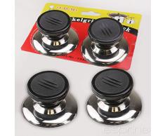 TOPFDECKELGRIFF, ERSATZGRIFF Topf Deckel, DECKELKNAUF (4 Stück)