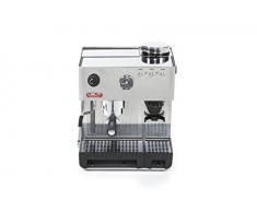 Lelit Anita PL042EMI semi-professionelle Kaffeemaschine mit integrierter Kaffeemühle, ideal für Espresso-Bezug, Cappuccino und Kaffee-Pads-Edelstahl-Gehäuse, rostfrei, 2.7 liters