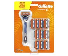 Gillette Fusion5 Rasierer, mit 11 Rasierklingen