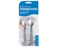 Kitchen Craft Edelstahl-Teelöffel 6 Stück