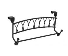 Spectrum 90610 Twist Geschirrtuchhalter, Schwarz