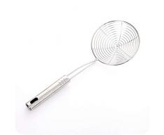 Goldyqin Küchenkochwerkzeug Small Skimmer Mesh Fritteuse Ölfiltersieb Nudelsiebe SiebeM