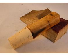 Flaschenverschluss Weinflaschenverschluss Ebenholz, Kork