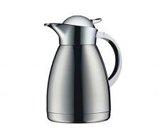 alfi 0767.000.150 Isolierkanne Albergo TT, Edelstahl poliert 1,5 l, doppelwandiger Edelstahl, 12 Stunden heiß, 24 Stunden kalt