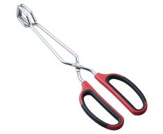 Hinmay Schere aus Edelstahl mit Kunststoff-Silikon-Griff für Küche Essen Kochen Backen Grillen Grillen