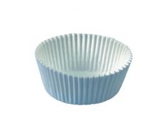200 Backförmchen Ø 5 cm · 2,5 cm weiss - Muffin-Backformen, Cupcake-Backformen