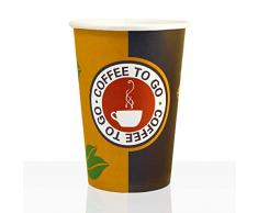1000 Hartpapierbecher Coffee to Go Pappbecher 0,3l