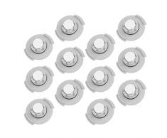 SODIAL 12 Stücke Wasser Tank Filter Für S50 S51 Roborock Robot Staub Sauger 2 Ersatz Teile Filter Zubeh？r