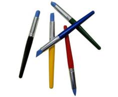 Silikonpinsel Shaper Modellierpinsel Set 5 Stück verschiedene Formen Künstlerpinsel