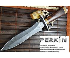 Perkin Knives Damastmesser Jagdmesser handgemachte damast Jagdmesser