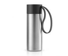 EVA SOLO 567467 Isolierbecher, Edelstahl, 350 ml, Schwarz, 20,7 x 7,8 x 7,8 cm