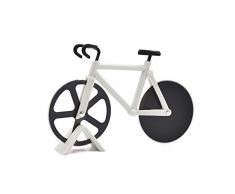 Galapara Fahrrad Pizzaschneider,Pizza Cutter aus Edelstahl Räder, lustiger Pizzaroller mit Schneiderädern aus Edelstahl, Cutter für Pizza & Teig,