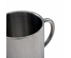 Tasse Edelstahl doppelwandig 0,25L