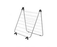Metaltex Nevis Badewannentrockner 7 m, Silber / Metallic-Grau