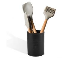 Halter für Essstäbchen im europäischen Stil der Norden Gabel Löffel Utensilie Küchen-Organizer 3.94 * 5.12 in Negro