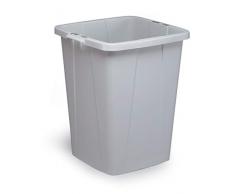 Durable 1800474050 Abfallbehälter Durabin 90 Liter, grau