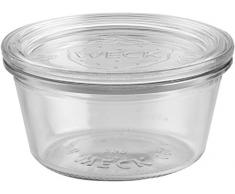 12 x Weckglas/Einmachglas inkl. Deckel, 290 ml | Höhe 5,5 cm