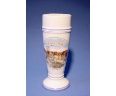 Bierseidel Bier-Krug Weizenbierkrug ohne Henkel und Deckel 0,5l München bunt