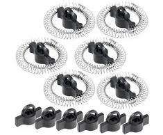 Milchaufschäumer Ersatzteile Universell Milchschäumer Ersatzteil - Chuzy Chef Set 6 Ersatzteile für Elektrischer Milchaufschäumer Milch Aufschäumer Elektrisch Milk Frother Teile