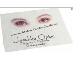 Brillenputztuch mit Foto & Text bedrucken lassen, 15x18 cm ✓ Individuelles Fotogeschenk ✓ Microfaser-Tuch | Brillentuch mit Motiv zum Reinigen & Putzen von Brillen, Displays & Objektiven | Reinigungstuch zum selbst gestalten