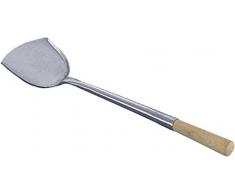 JADE TEMPLE 17281 Kelle flach, für Wok,silber 56 x 4 x 11 cm