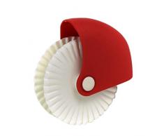 Vkospy Teigrädchen Decorator Pie DIY Cutter Brot Küche Rollen Dessert Schöner Plastic Roller