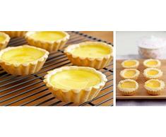 Butterme 20 Stück Silber Ton Edelstahl Egg Tart Mold Schüssel-Form Egg Tart Cupcake Kuchen Cookie Form Puddingform Backen Werkzeug