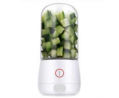 RONGJJ Smoothie Mini Mixer Smoothie Maker, Tragbar Mini Standmixer für Shake, Smoothie, EIS, Getränk von Obst und Gemüse Obst, White