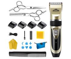 EXTSUD Haarschneidemaschine Set, Elektrischer Haarscherer Profi Haarschneider Herren Haartrimmer Bartschneider Barttrimmer Präzisionstrimmer Langhaarschneider für Herren Kinder Und Salon