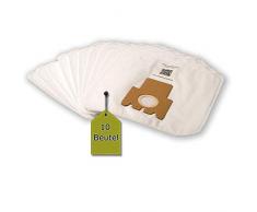 eVendix Staubsaugerbeutel passend für Expert 3170 EXP, 10 Staubbeutel + 1 Mikro-Filter, kompatibel mit Swirl M52