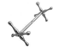 greggio Besteckbänkchen Messerbänkchen Besteckablage L 9 cm Silber 925 Sterling