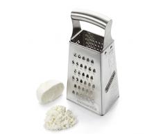 BOSKA 307094 Monaco+ Käse- und Butterstreumesser Vierkantreibe Full Size Rostfrei